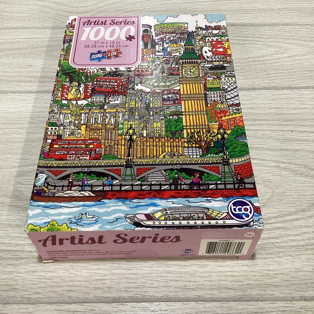 TCG SURELOX 1000 Pieces 27" x 19" Artist Series TD in London *Factory Sealed*